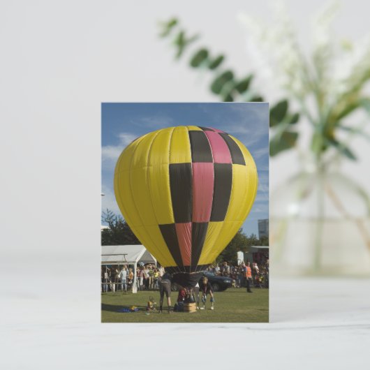 Ballon-Modell Ballon-2 Postkarte (Stehend Vorderseite)