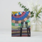 Ballon-Modell Ballon-4 Postkarte (Stehend Vorderseite)