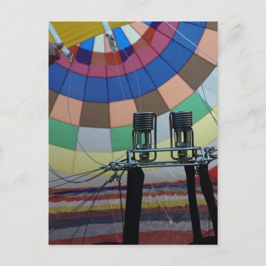 Ballon-Modell Ballon-4 Postkarte (Vorderseite)