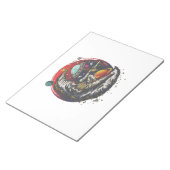 Ballon Notizblock (angewinkelt)