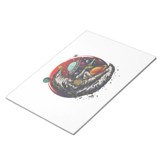 Ballon Notizblock (angewinkelt)