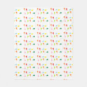 Ballon-Party Fleecedecke (Vorderseite)