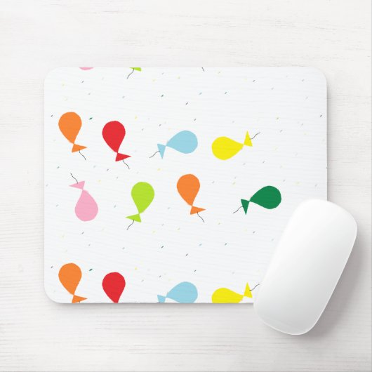 Ballon-Party Mousepad (Mit Mouse)