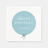 Ballon Party Napkin - Sky Serviette (Vorderseite)
