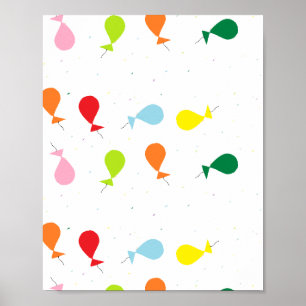 Ballon-Party Poster