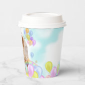 Ballon Pet Dog Pappbecher (Links)