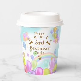 Ballon Pet Dog Pappbecher