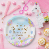 Ballon Pet Dog Pappteller (Party)