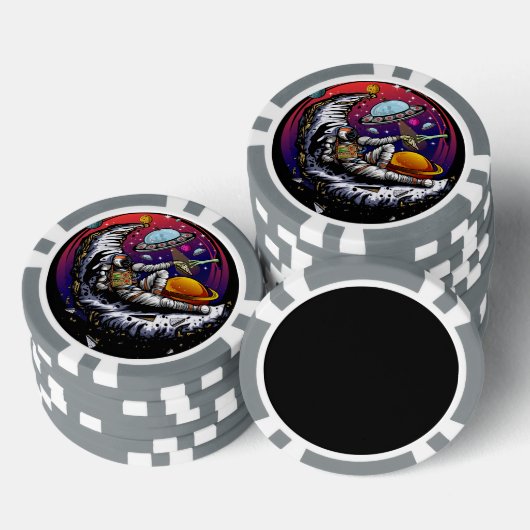 Ballon Pokerchips (Stapel)