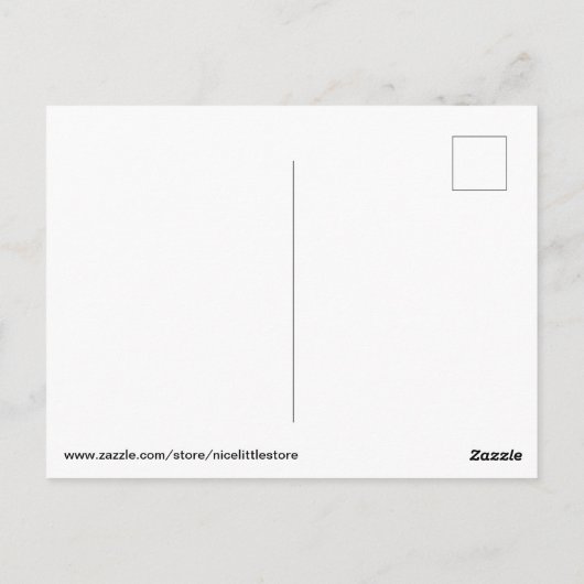 Ballon Postkarte (Rückseite)