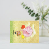 Ballon Postkarte (Stehend Vorderseite)