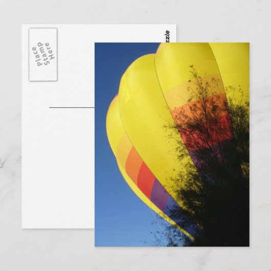Ballon Postkarte (Vorne/Hinten)