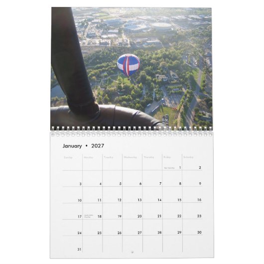 Ballon-Rennen Kalender (Jan 2027)