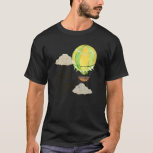 Ballon Ride Motivierung Zitat Hot Air Ballon Ai T-Shirt