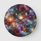 Ballon Runde Wanduhr (Vorderseite)