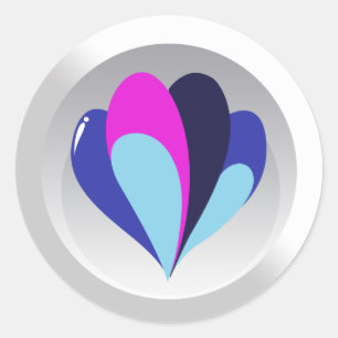 Ballon Runder Aufkleber