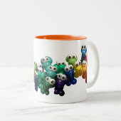 Ballon Scrapples auf einer Tasse (VorderseiteRechts)