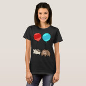 Ballon Sloth und Mops Essential T - Shirt 328 (Vorne ganz)