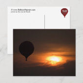 Ballon Special-2 Postkarte (Vorne/Hinten)
