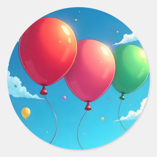 Ballon Stickers (Vorderseite)