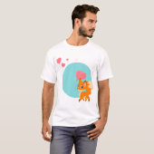 Ballon-Tagesfox-Shirt T-Shirt (Vorne ganz)