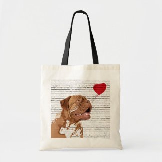 Ballon-Taschen-Tasche Dogue De Bordeaux Love Tragetasche