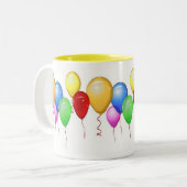 Ballon-Tasse Zweifarbige Tasse (Vorderseite Links)