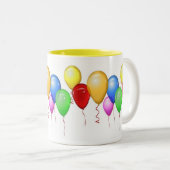 Ballon-Tasse Zweifarbige Tasse (VorderseiteRechts)
