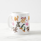 BALLON-TIER-PARTY KAFFEETASSE (Vorderseite Links)