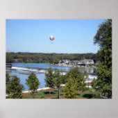 Ballon über Boathouse Row Poster (Vorne)