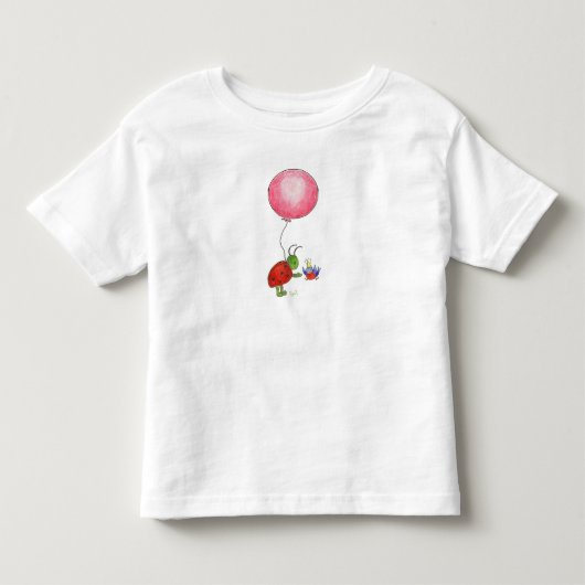 Ballon und Bug tee (Vorderseite)