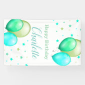 Ballon-vertikale Geburtstags-Fahne Banner (Horizontal)