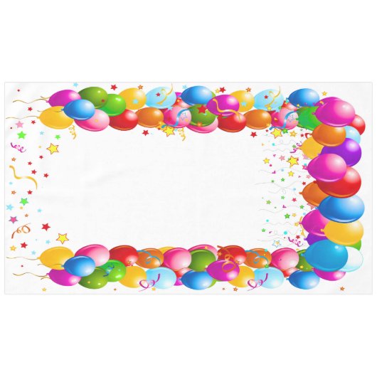 Ballon Vertikales Banner, Foto Prop, Tableclout 1 Tischdecke (Vorderseite (Horizontal))