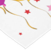 Ballon Vertikales Banner, Foto Prop, Tableclout 1 Tischdecke (Schrägansicht)