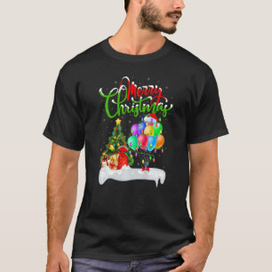 Ballon Weihnachtsdekorationen Weihnachtsmann Ballo T-Shirt