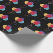 Ballon Wrapping Paper Geschenkpapier (Ecke)