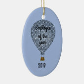 Ballonarbeiter des Jahres-Anerkennung Award Keramikornament (Rechts)