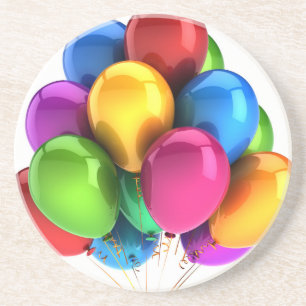 Ballonballons personalisieren Anniversalen Getränkeuntersetzer