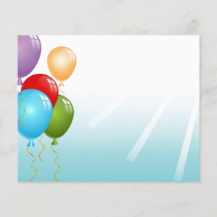 Ballonballons personalisieren Anniversaries Flyer