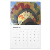 Ballone des Kalender-2013 Kalender (Feb 2027)