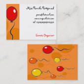 Ballone, Visitenkarte (Vorne/Hinten)