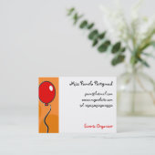 Ballone, Visitenkarte (Stehend Vorderseite)