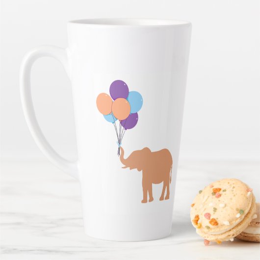 Ballonelefant Milchtasse (Beispiel)