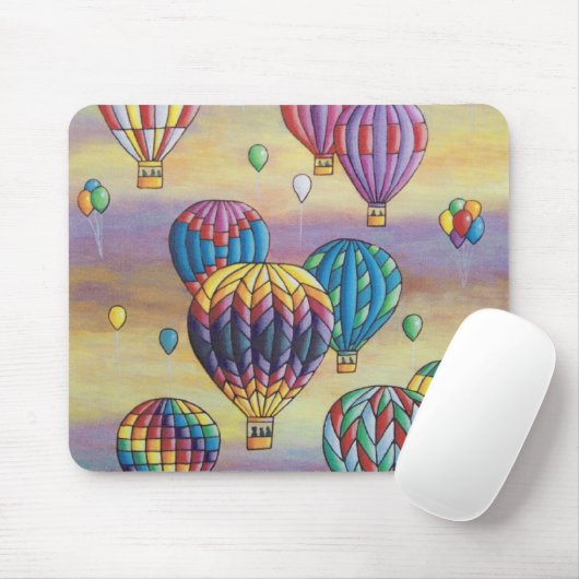 Ballonflug Mousepad (Mit Mouse)