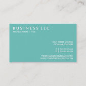 Ballongebiete. (Farbanpassbar) Visitenkarte (Rückseite)