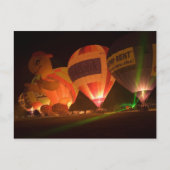Ballonglühen-1 Postkarte (Vorderseite)