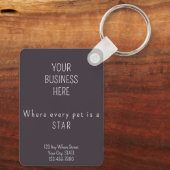 Ballonhundemerke Schlüsselanhänger (Rückseite)