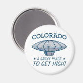 Ballonjunge falcon heene colorado magnet (Vorderseite/Rückseite)