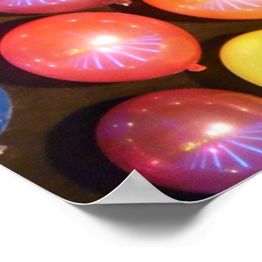 Ballonmauer Poster (Ecke)