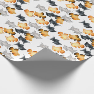 Ballonmollies-tropisches Fisch-Packpapier Geschenkpapier